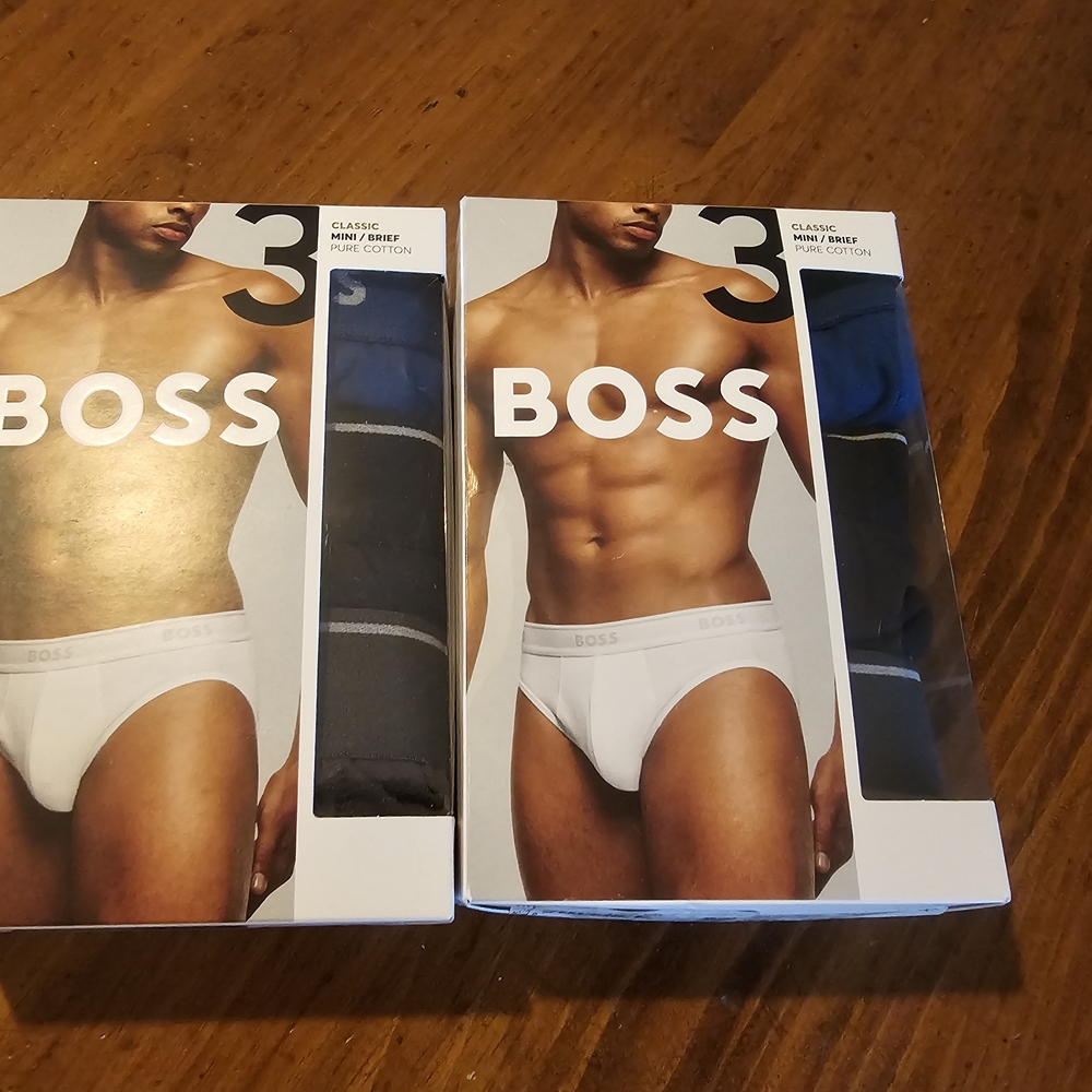 BOSS Men's Classic Briefs - Black